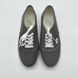 Vans Authentic Style Sneakers - Gray - Men’s 6, Women’s 7.5